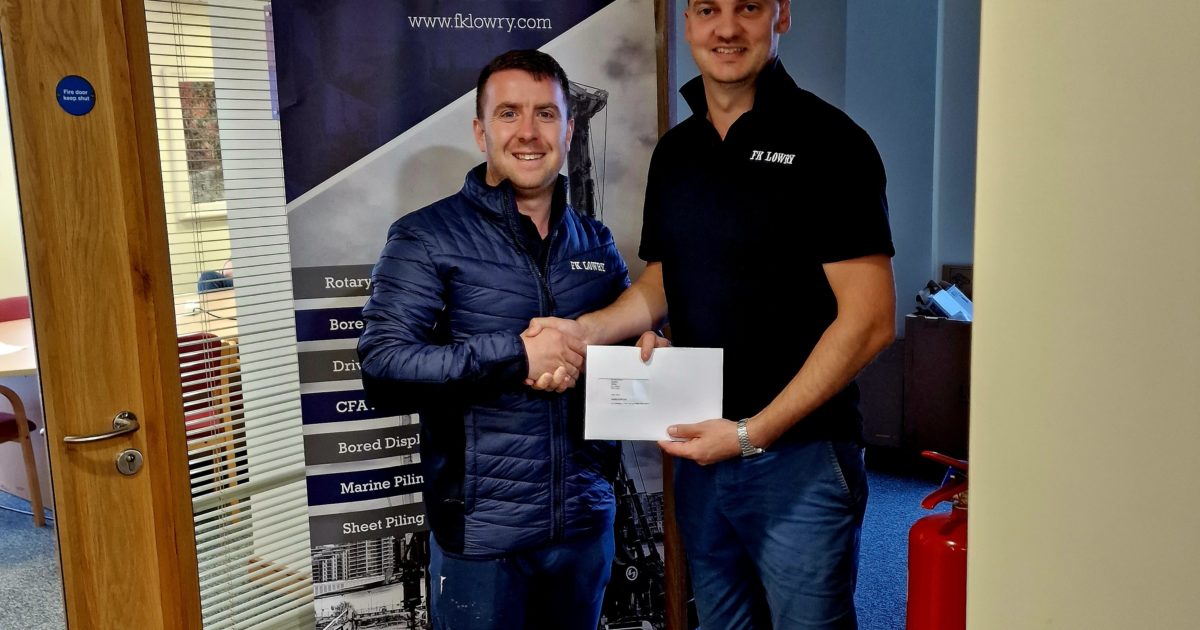 Lagan Specialist Contracting FK Lowry recognises LongService with Awards