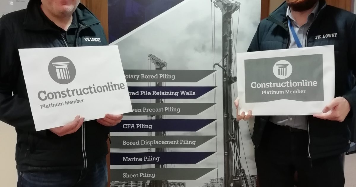 Lagan Specialist Contracting FK Lowry secures Platinum