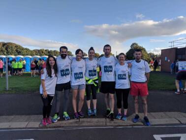 Lagan Aviation & Infrastructure take part in Belfast City Half Marathon
