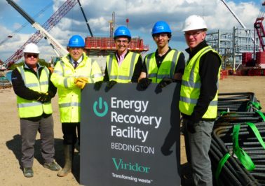 Young engineers given a glimpse into the future at Beddington EfW
