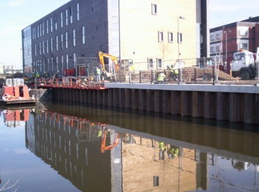 Dew Piling completes £213k Rotherham Canal Repair works