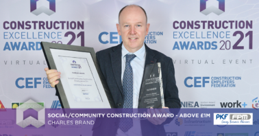 Charles Brand win Award at CEF Awards 2021