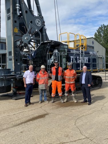FK Lowry continues to Invest in “Greener” Piling Plant & Equipment
